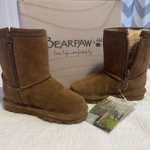 Toddler Girl Brown Bearpaw boots